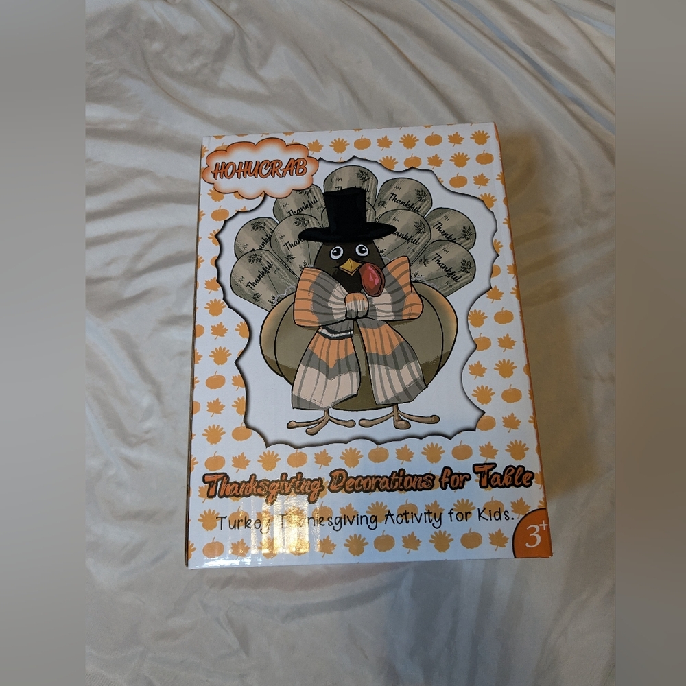 HOHUCRAB Turkey Thanksgiving Activity For‎ Kids